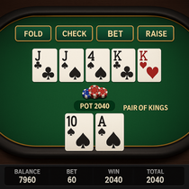 Spin247 - Poker Table Game - Texas Hold'em